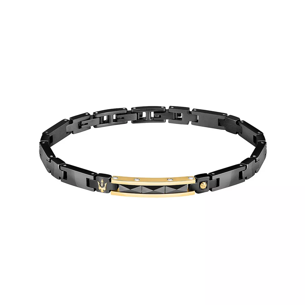 Maserati - Armband, Ceramic, 18+3.5CM, Silberfarben