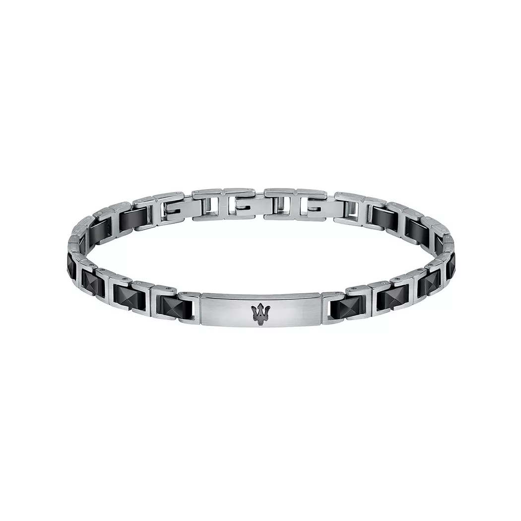 Maserati - Armband, Ceramic, 22cm, Silberfarben 4
