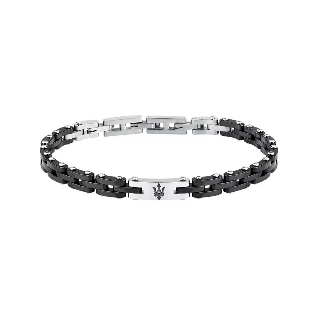Maserati - Armband, Ceramic, 18+3.5CM, Silberfarben