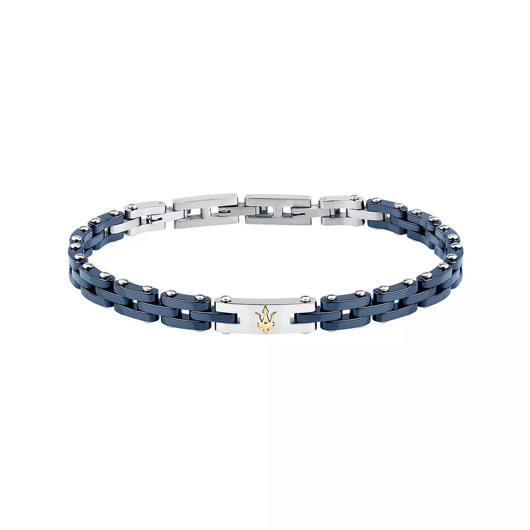 Maserati - Armband, Ceramic, 18+3.5CM, Silberfarben