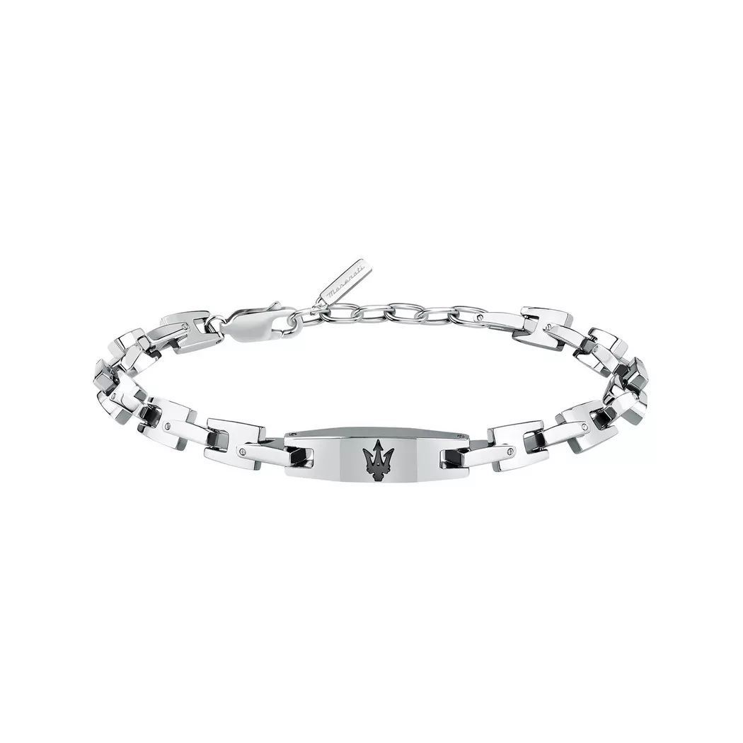 Maserati - Armband, Iconic, 19+3CM, Silberfarben