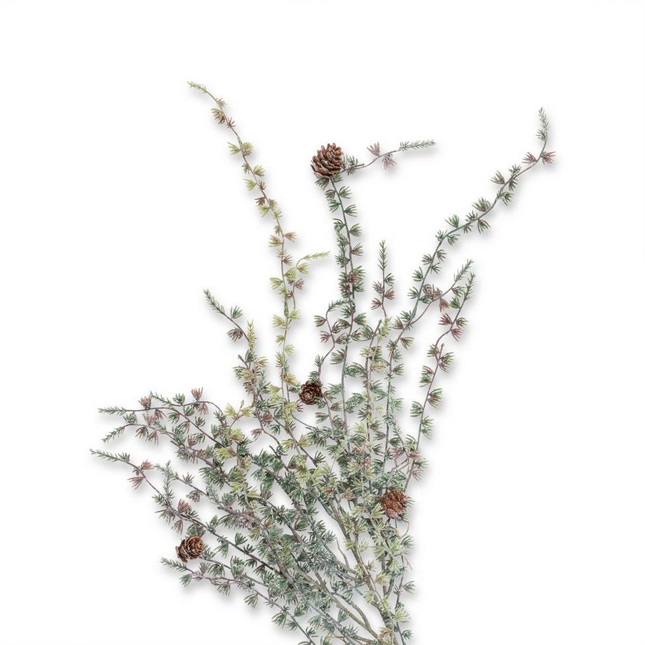 Manor Home Fiore artificiale Frostlärchenzapfen 