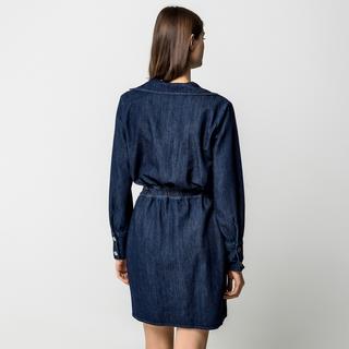 MORGAN Denim Hemdblusenkleid  