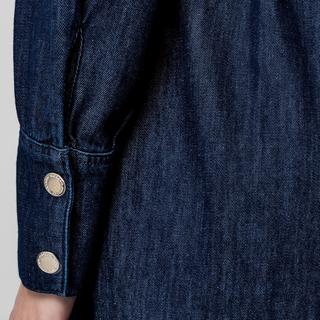 MORGAN Denim Hemdblusenkleid  