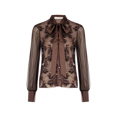 RINASCIMENTO Camicetta a maniche lunghe con fiocco al collo  