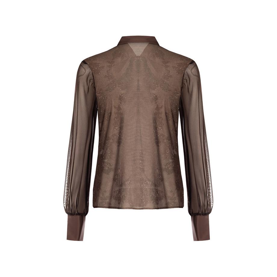 RINASCIMENTO Chemisier à manches longues avec col lavallière  