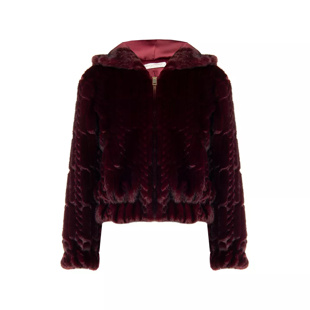 Rinascimento - Jacke, für Damen, Bordeaux, Größe XS