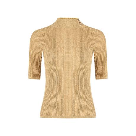 RINASCIMENTO Pull en maille côtelée avec détail boutonné  