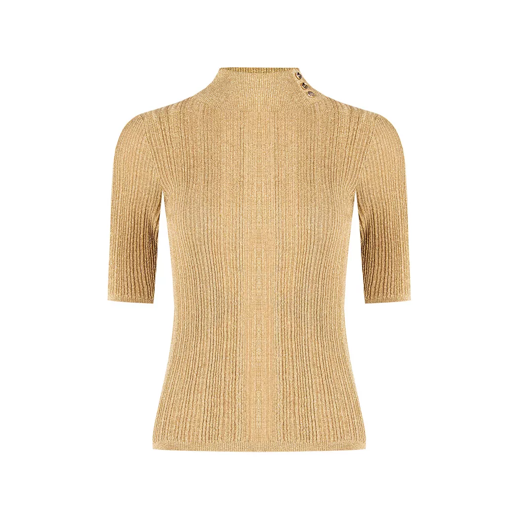 Rinascimento - Pullover, für Damen, Gold, Größe L/XL