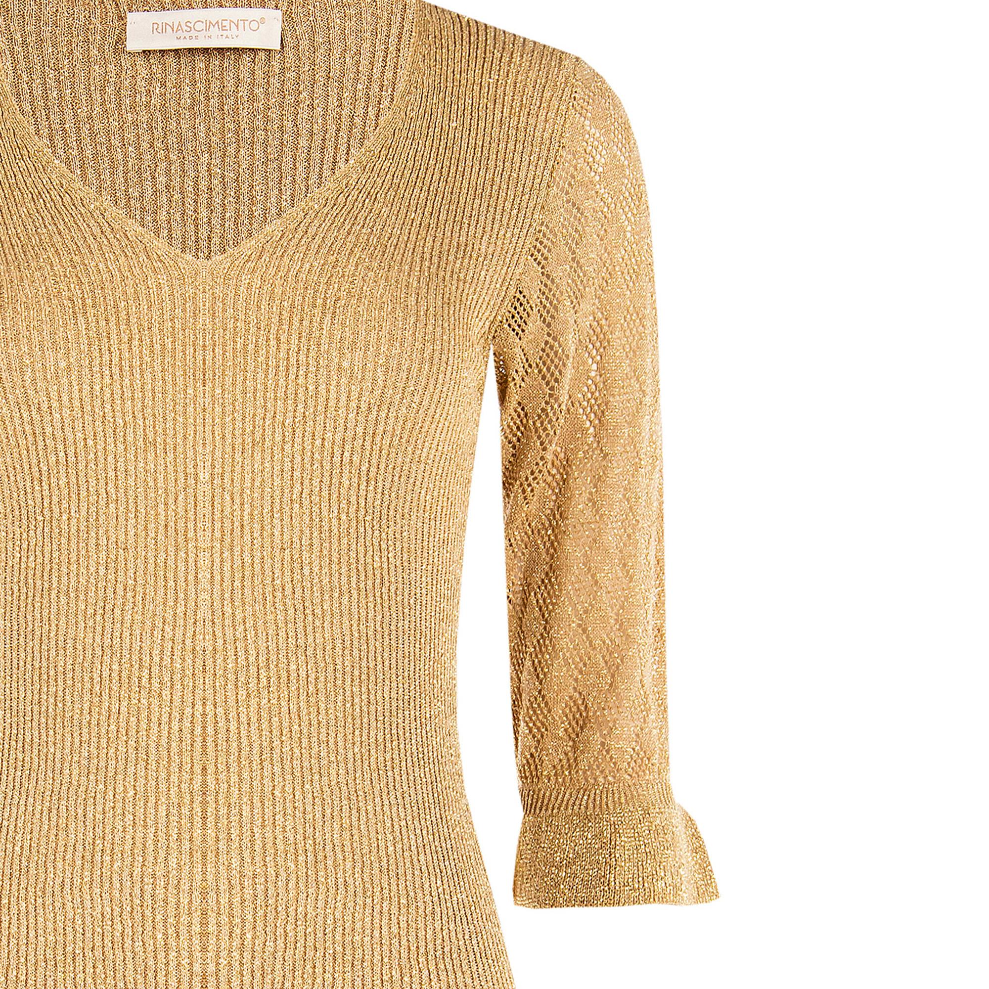 RINASCIMENTO Pull Col V Fils Scintillants  