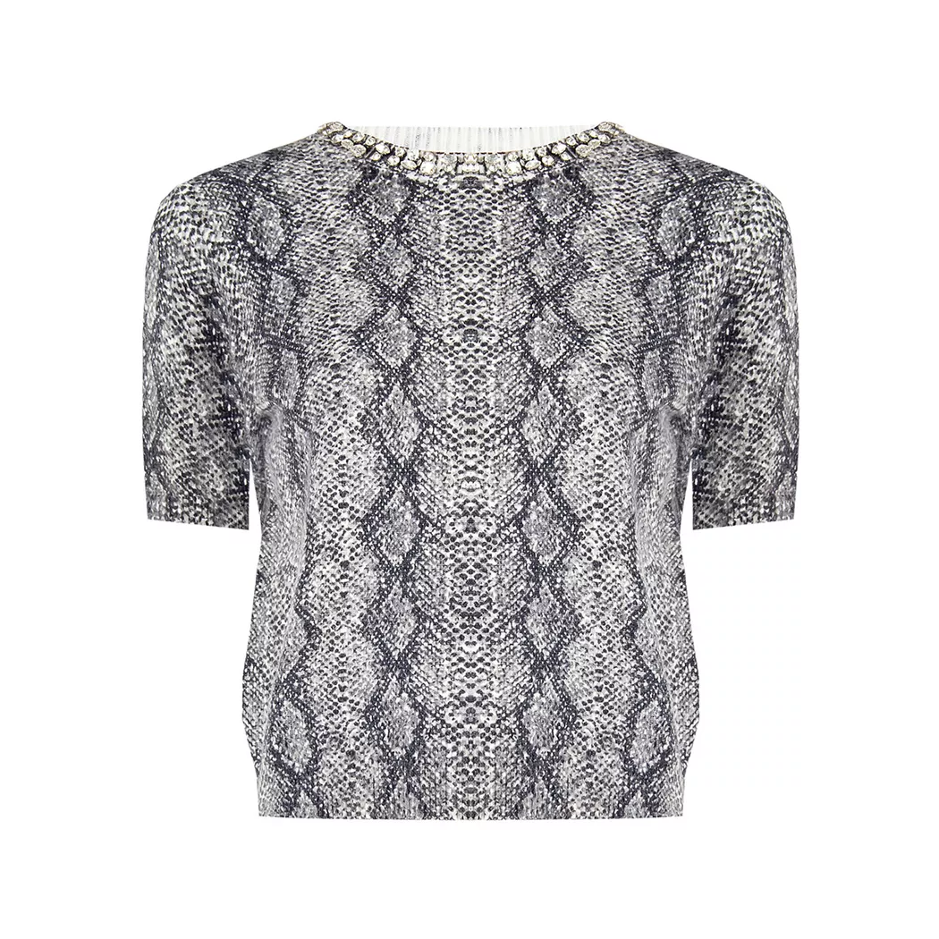Rinascimento - Pullover, für Damen, Anthrazit, Größe M
