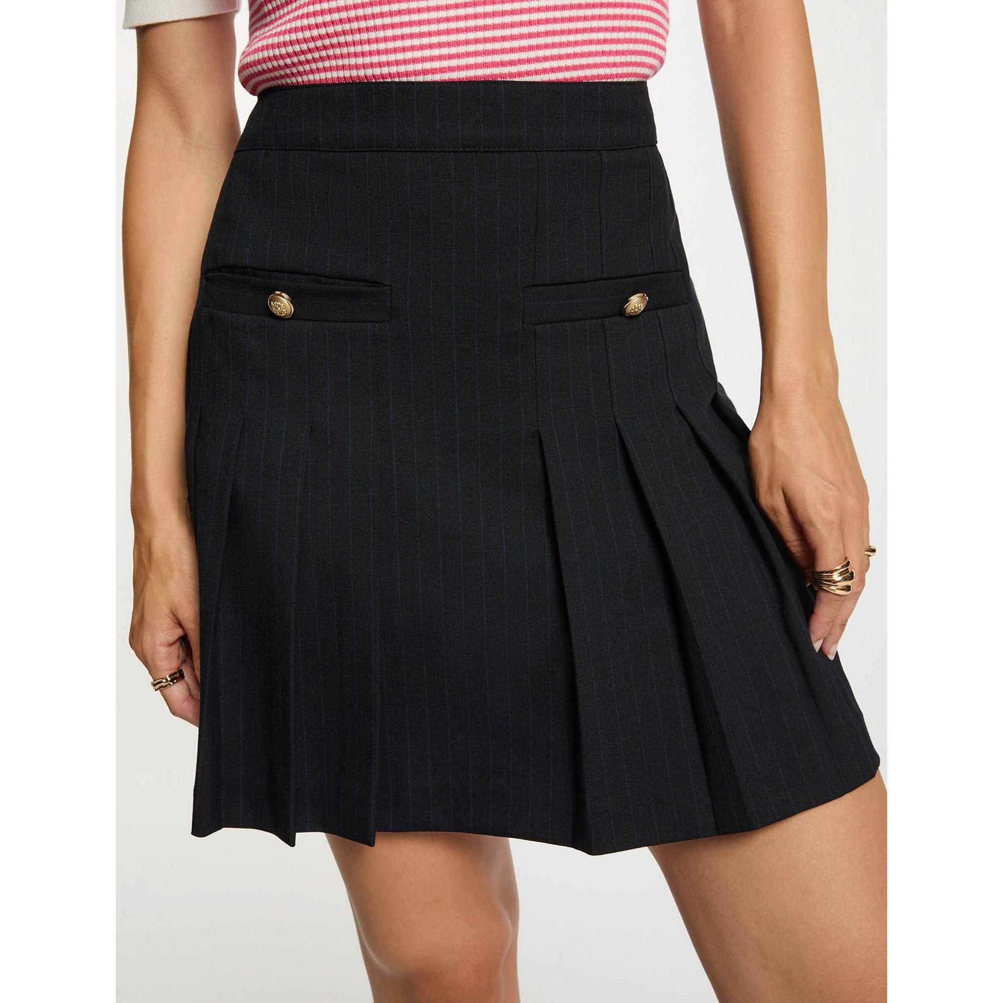 MORGAN Kurzer Lederrock  