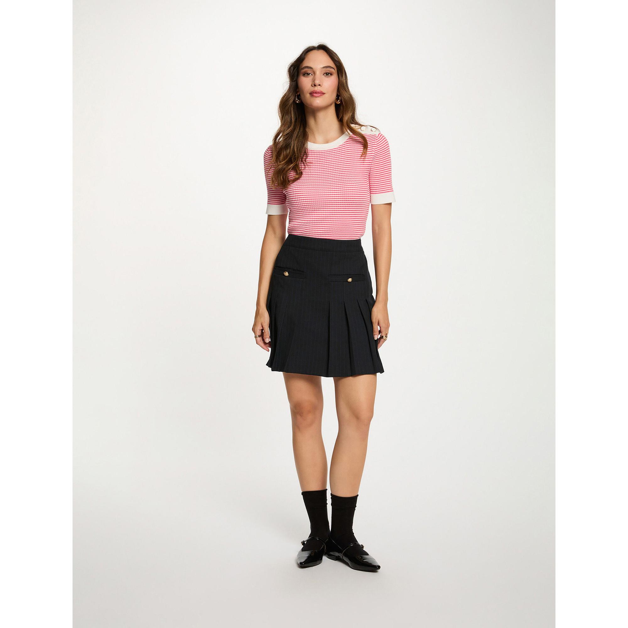 MORGAN Kurzer Lederrock  