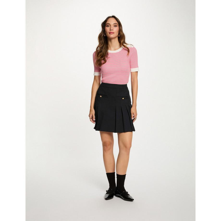 MORGAN Kurzer Lederrock  