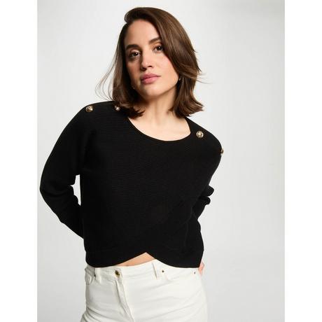 MORGAN Maglione con bottoni decorativi  