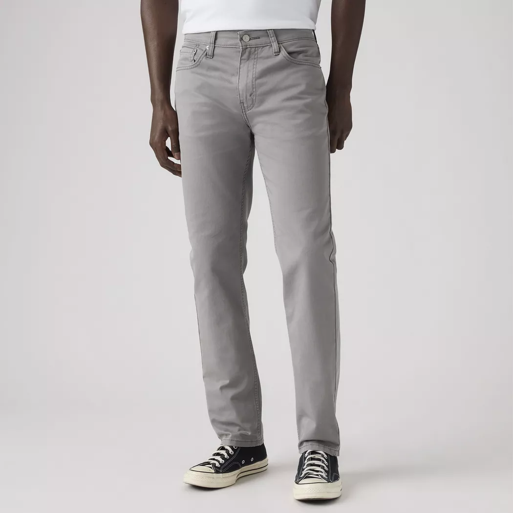 Slim-fit-Jeans LEVI'S "511 SLIM", Herren, Gr. 32, Länge 32, steel gray s twll, Denim/Jeans;Twill, Obermaterial: 98% Baumwolle, 2% Elasthan, slim fit lang, Jeans Slim-fit-Jeans, mit großem Logo-Badge