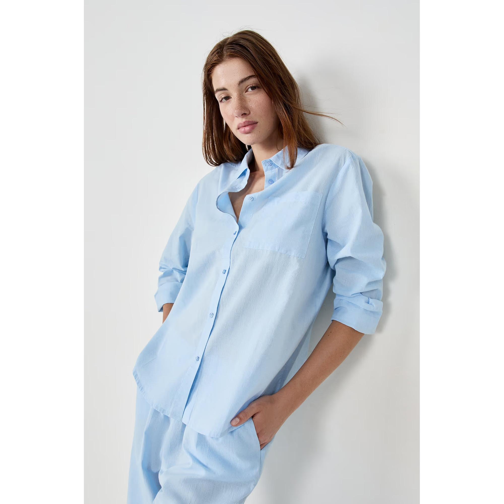 Etam Danyel Loose Fit Camicia da Pigiama a Maniche Lunghe  