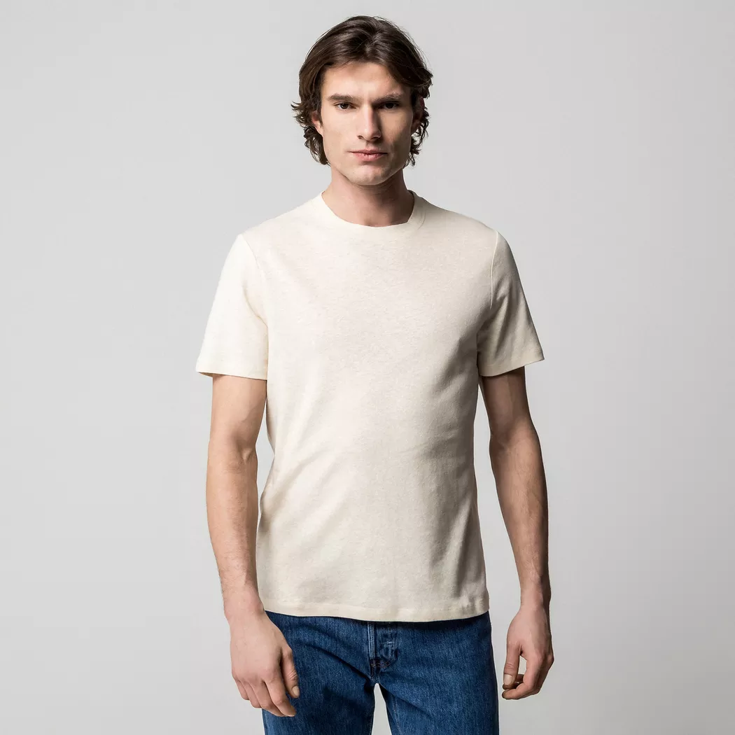 Manor Man - T-Shirt, für Herren, Beige, Größe L 2