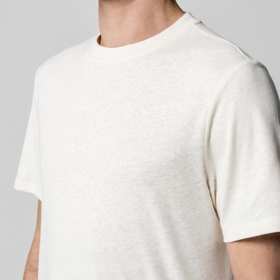 Manor Man T-Shirt in Lino Regular Fit  