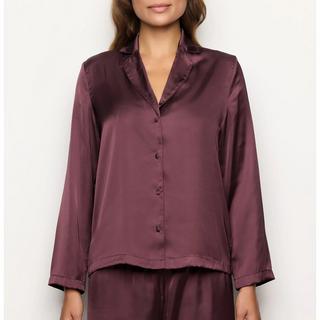 Yamamay Satin Langarm Knopfleiste Jacke  