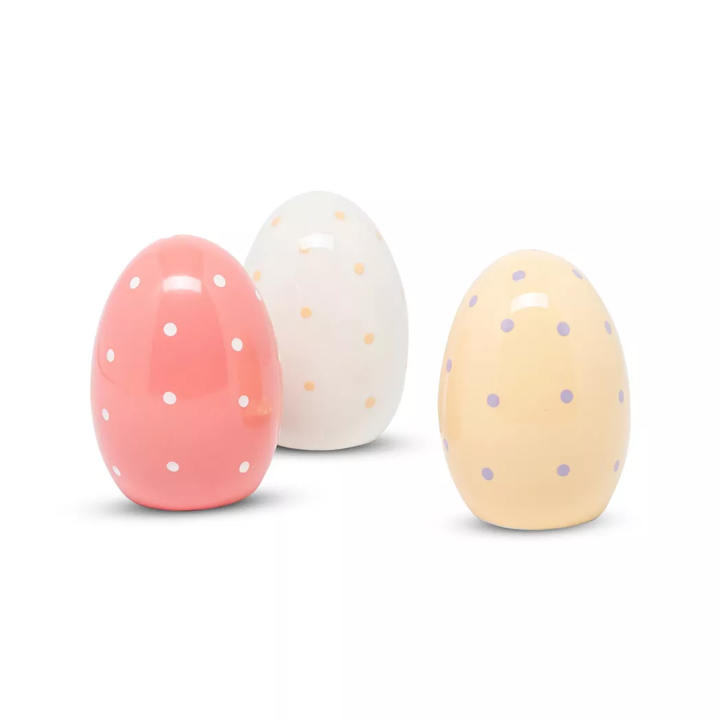 Manor - Uovo di Pasqua deco, 10cm, Multicolore
