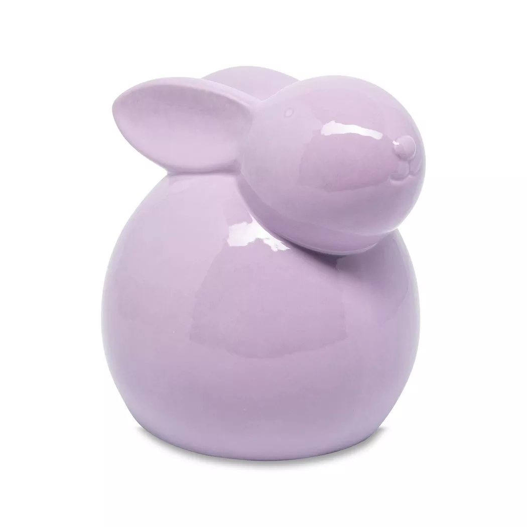 Manor Papeterie No Label - Deko Osterhase, 18cm, Lila