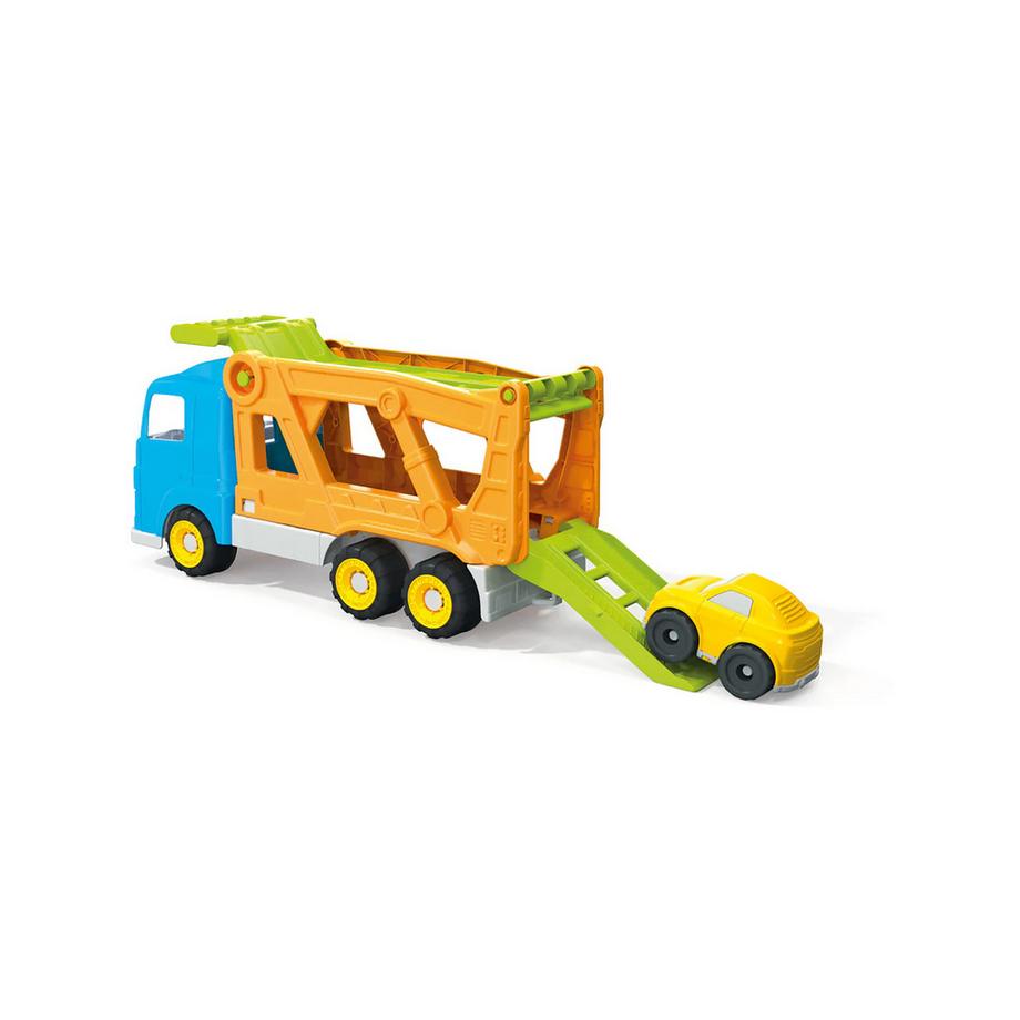 Lastwagen mit Autos