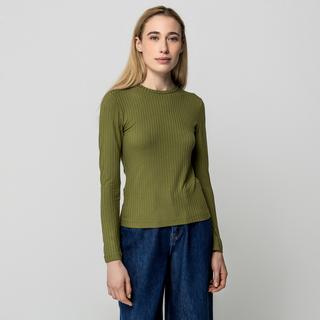 EDITED T-shirt a costine a maniche lunghe  