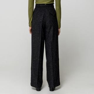 EDITED Pantalon Large Taille Haute  