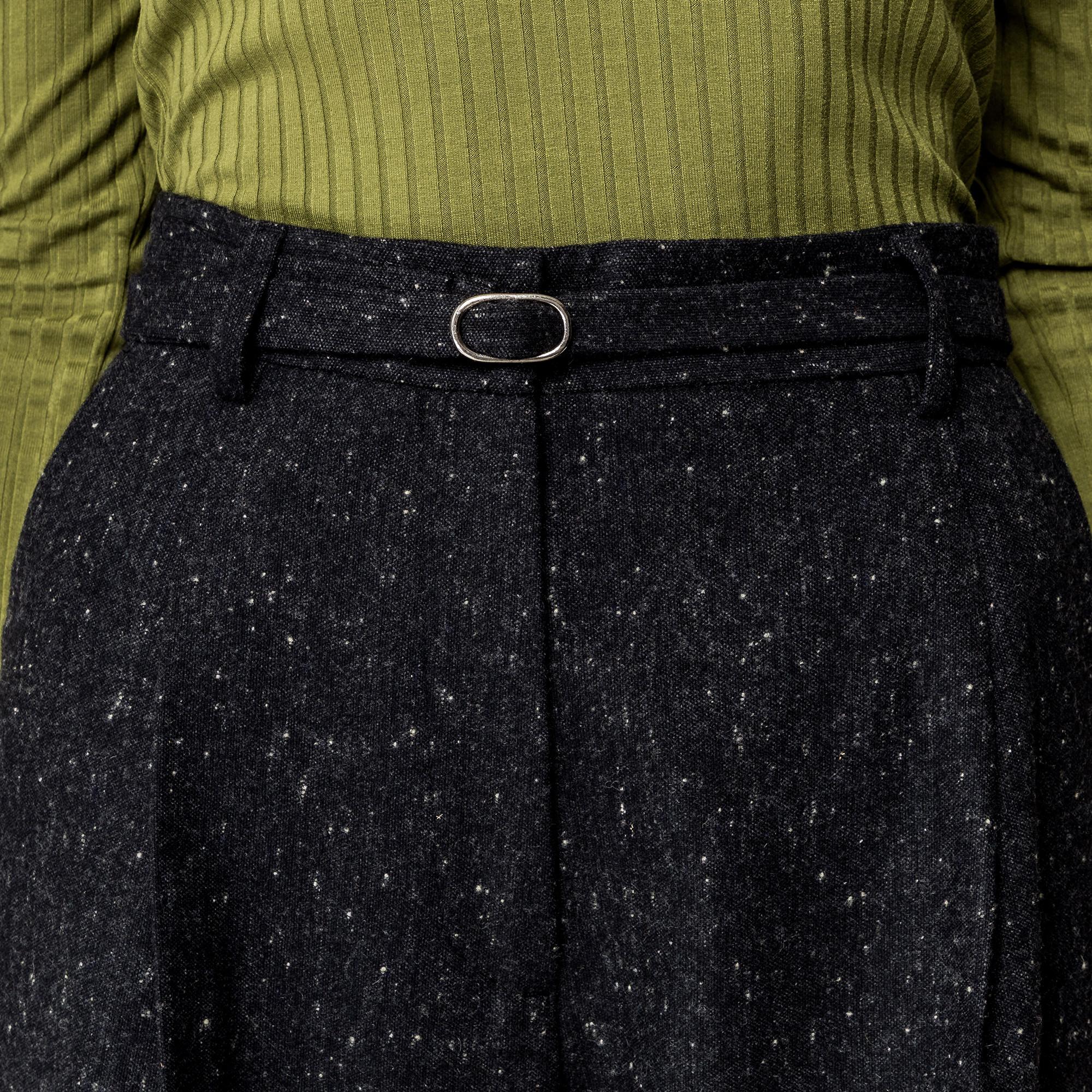 EDITED Pantalon Large Taille Haute  