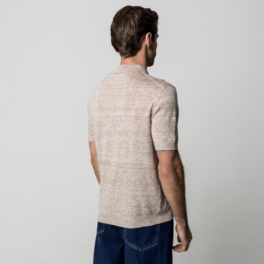 Manor Man Maglione a maniche corte  