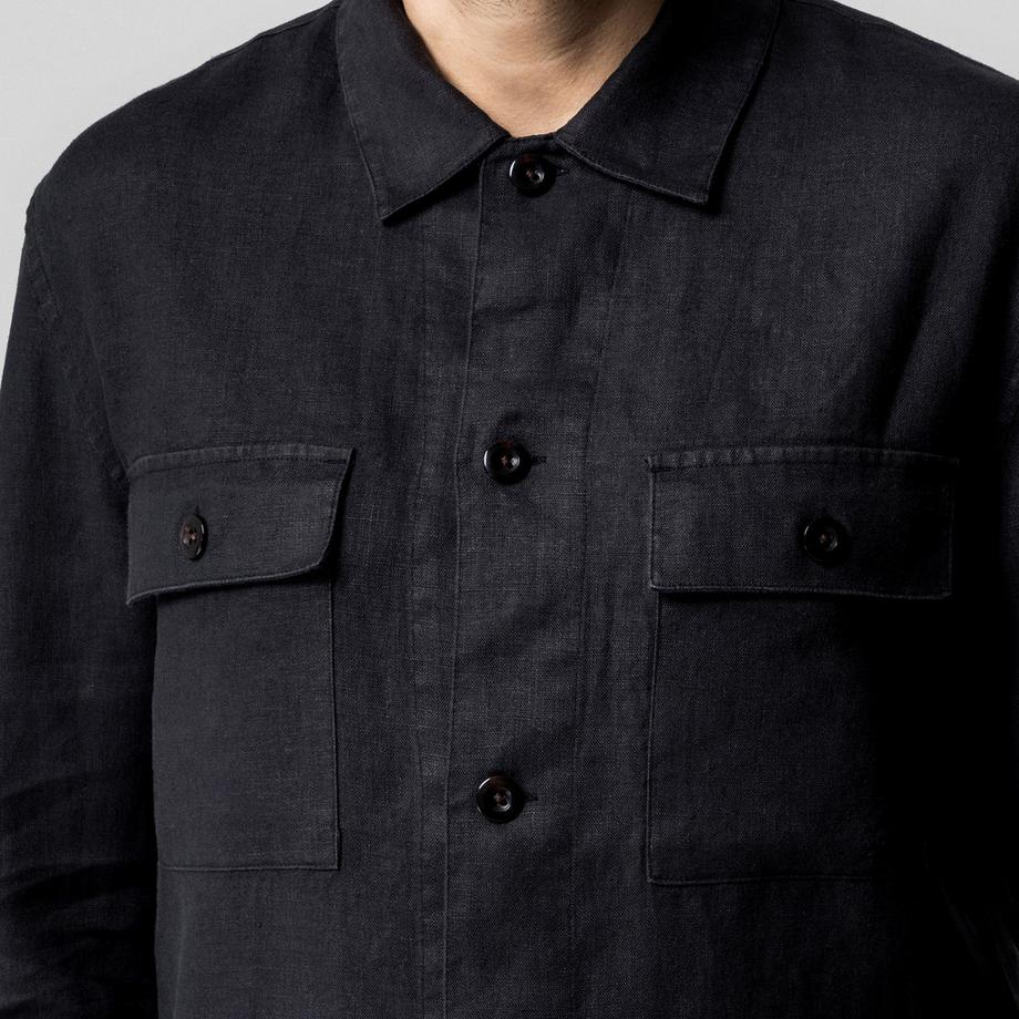 Manor Man Overshirt Regular Fit con Tasche sul Petto  