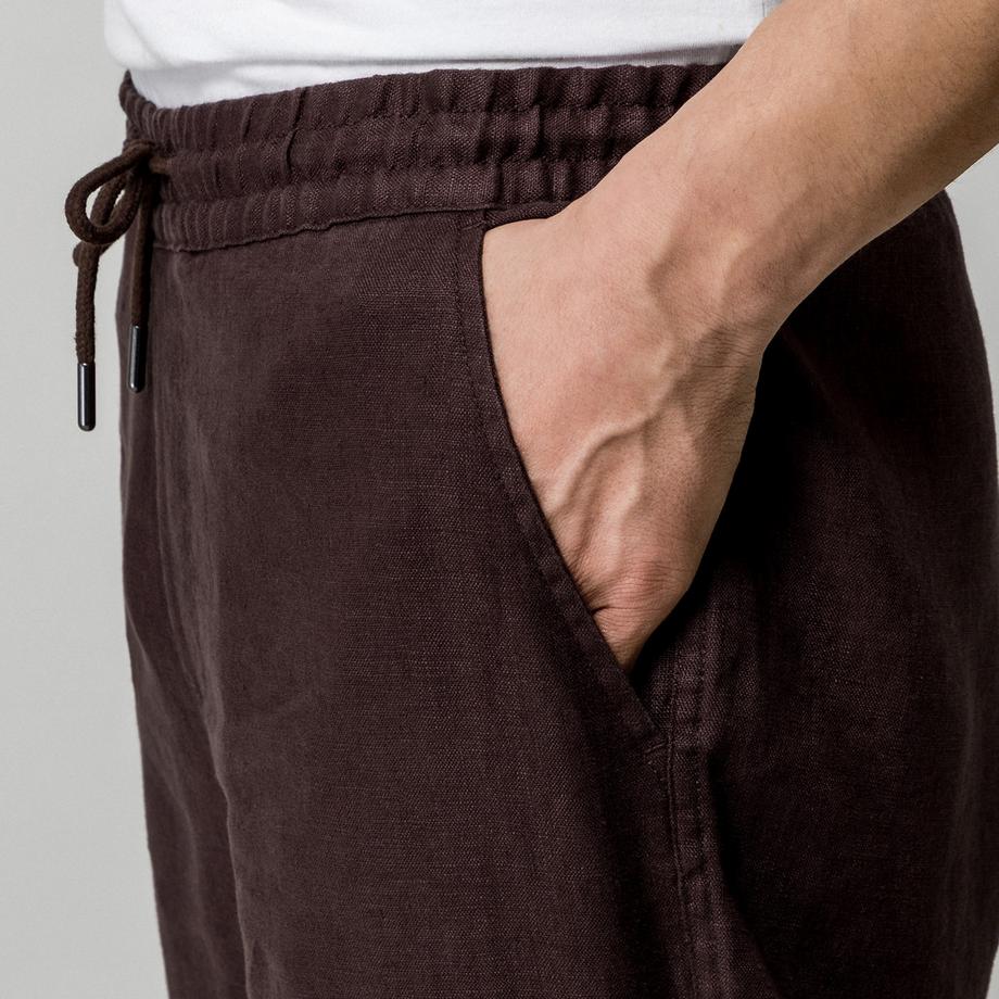 Manor Man Pantalon avec élastiques aux chevilles  