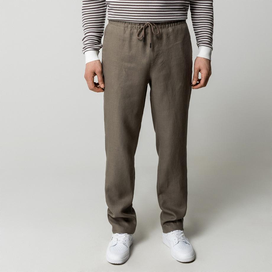 Pantaloni con elastico alla caviglia