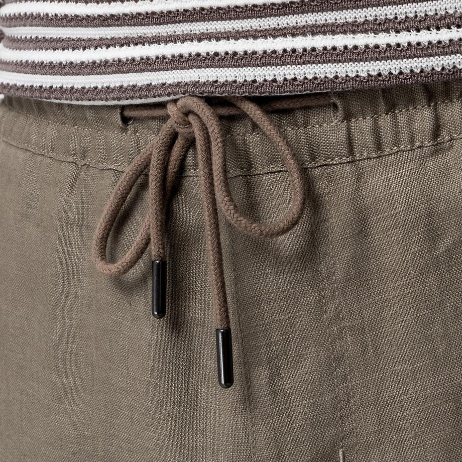 Manor Man Pantaloni con elastico alla caviglia  