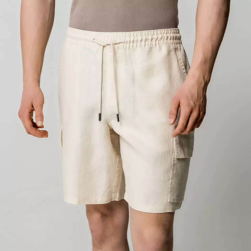 Manor Man - Shorts, für Herren, Beige, Größe S