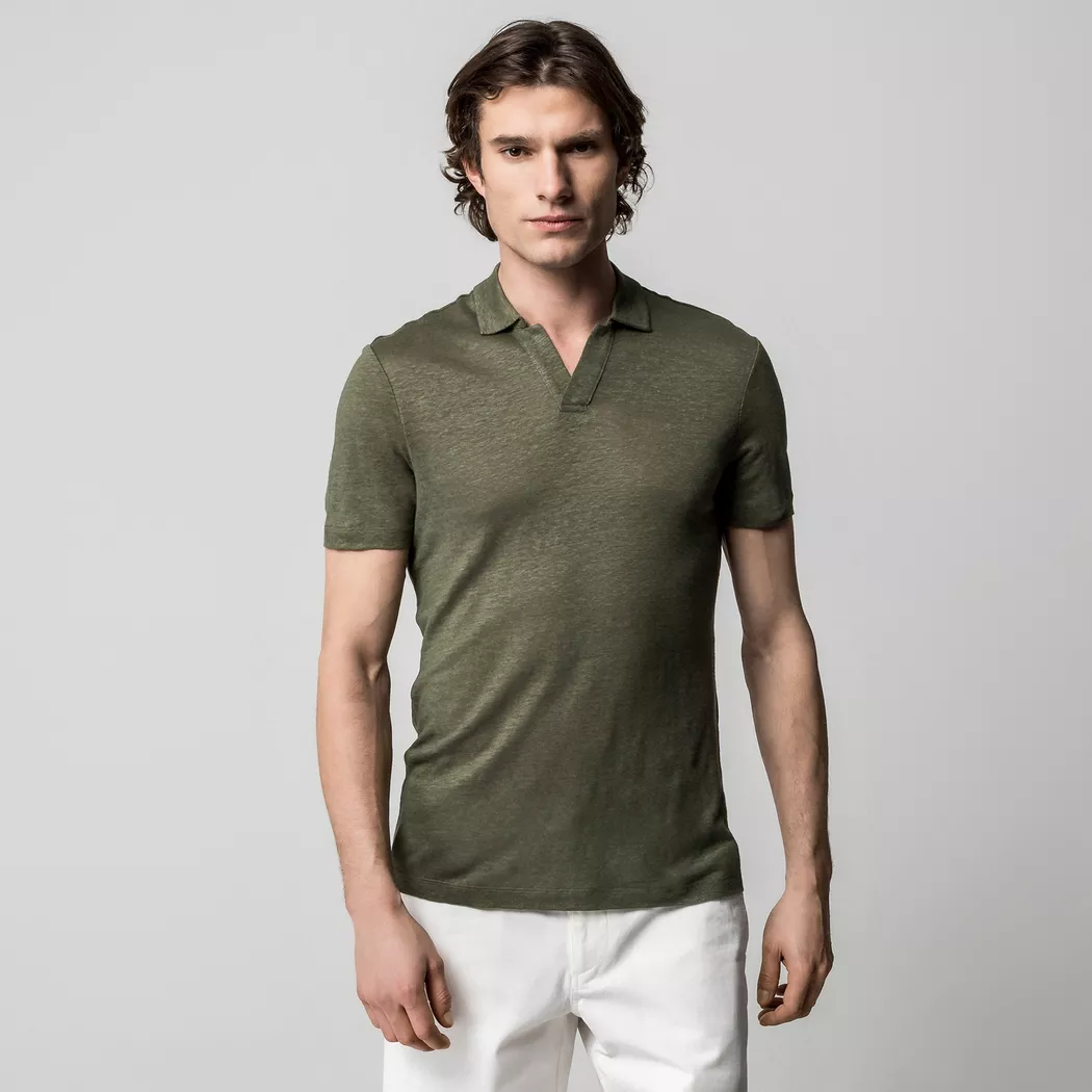 Manor Man - Polo Shirt, für Herren, Grün, Größe S