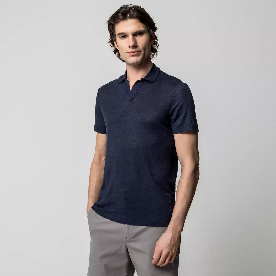 Manor Man - Polo Shirt, für Herren, Marine, Größe S