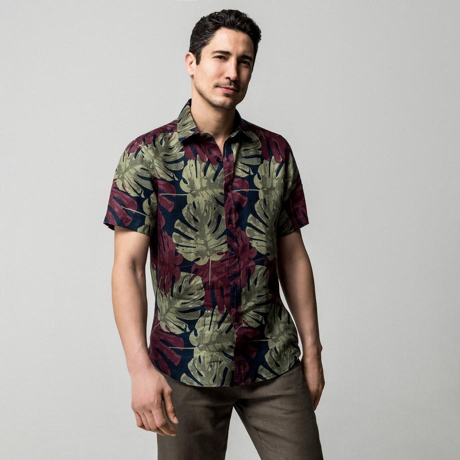 Chemise, manches courtes