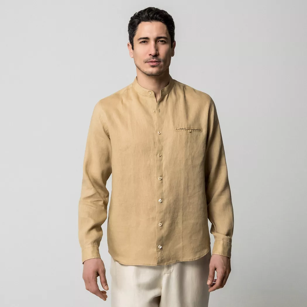 Manor Man - Hemd, für Herren, Beige, Größe L