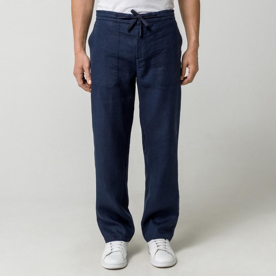 Pantalon avec elastiques aux chevilles