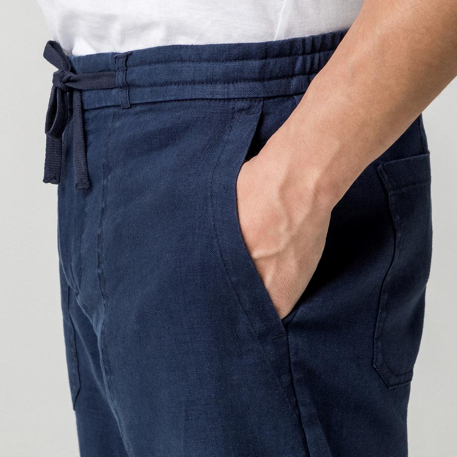 Manor Man Pantaloni con elastico alla caviglia  