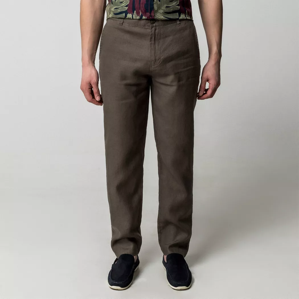 Manor Man - Chinohose, Slim Fit, für Herren, Grün, Größe XXL