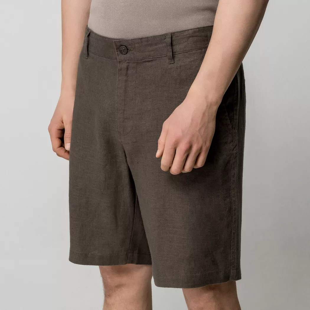 Manor Man - Shorts, für Herren, Grün, Größe L