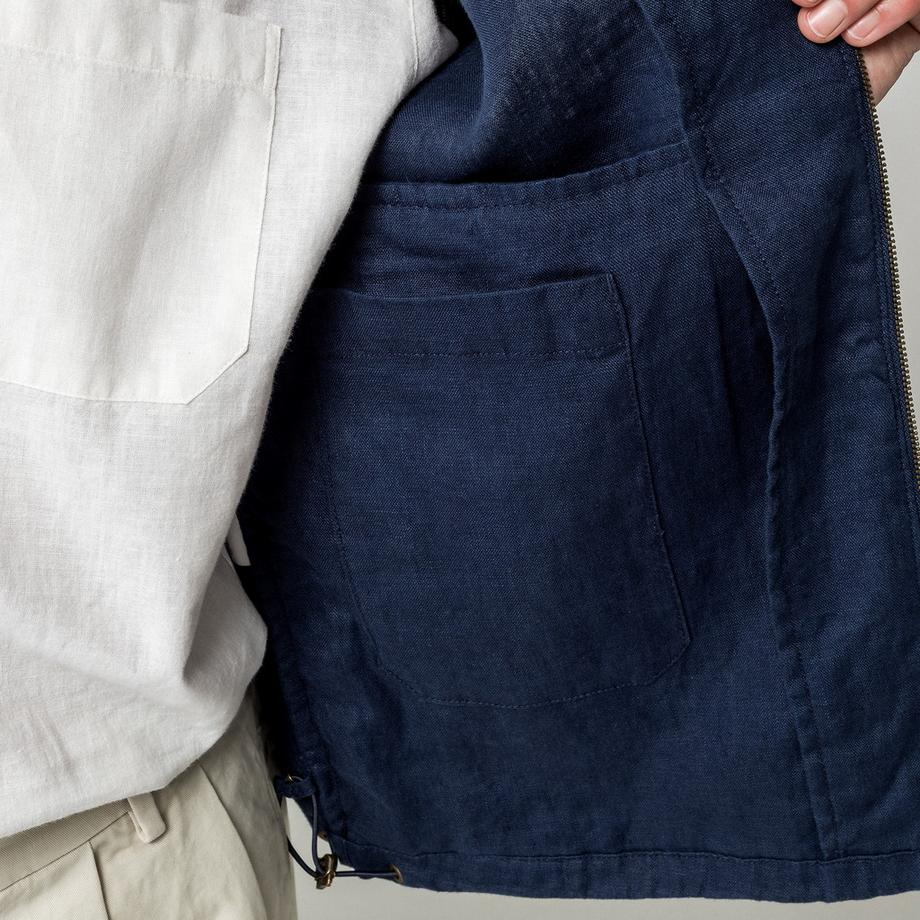 Manor Man Blouson in Lino  