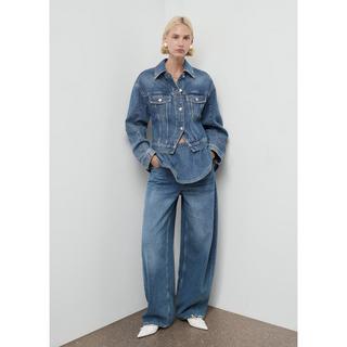 MANGO NEWDANA Kurze Taillierte Jeansjacke  