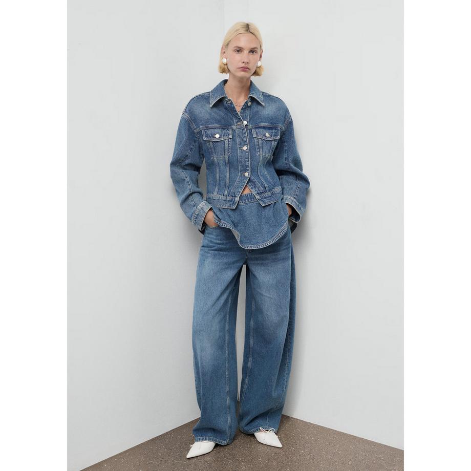 MANGO NEWDANA Giacca di jeans corta  