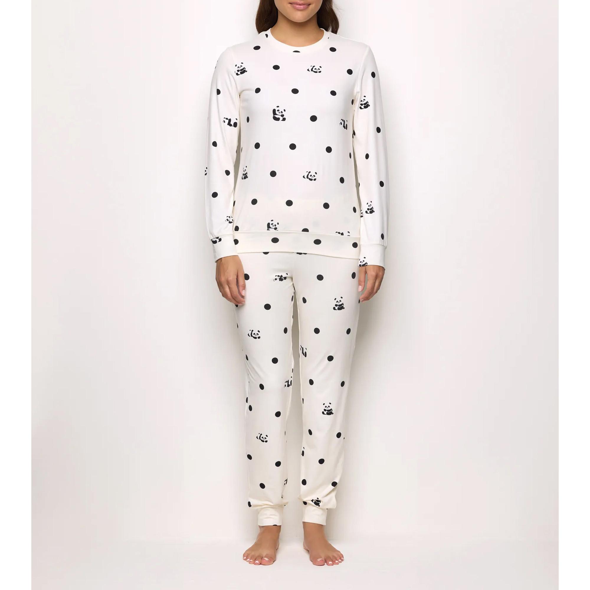 Yamamay Berry Pigiama Set in Tulle Floreale e Raso  