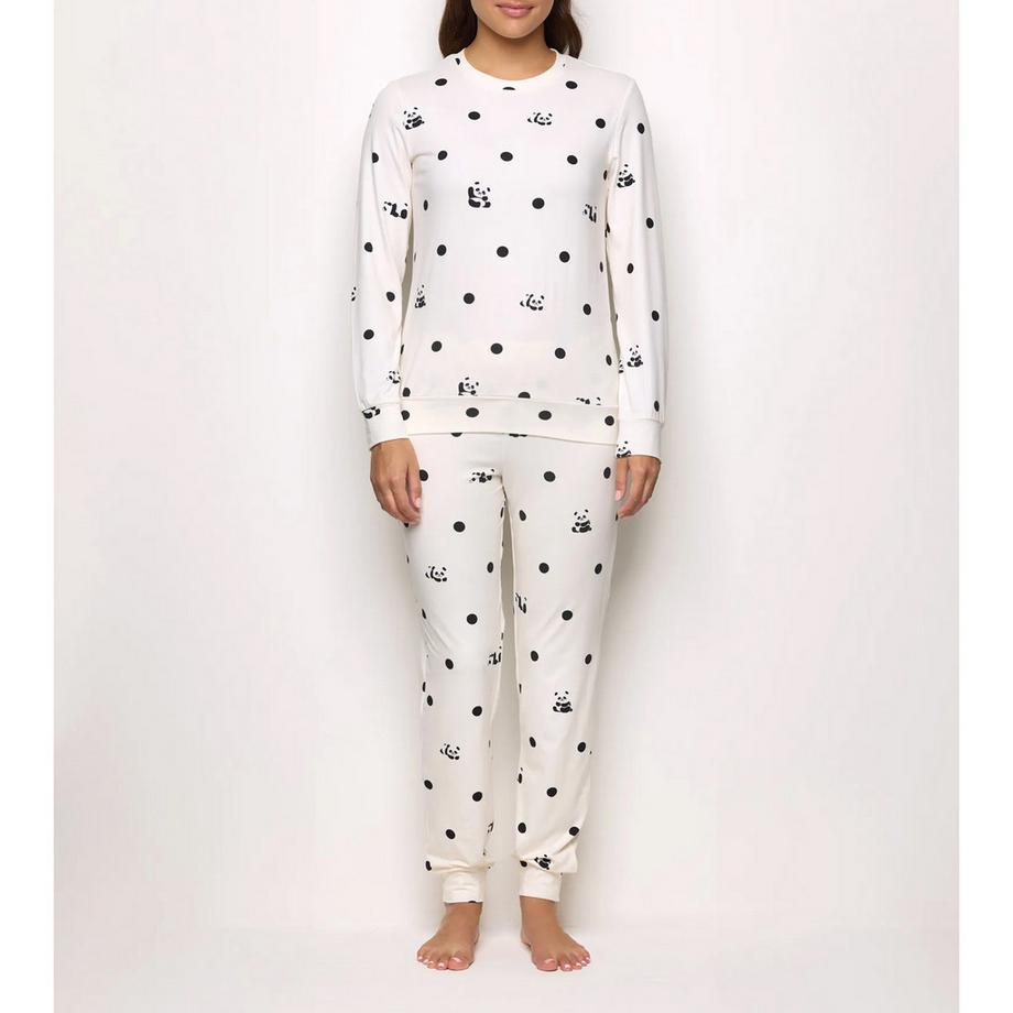 Yamamay Berry Blumen Tüll und Satin Pyjama Set  