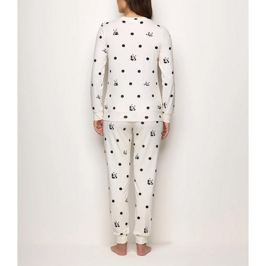 Yamamay Berry Blumen Tüll und Satin Pyjama Set  